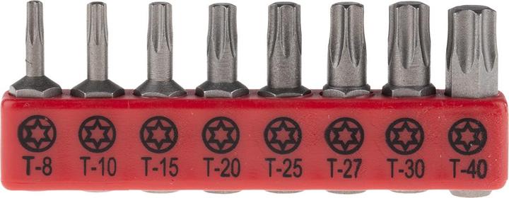 Produktbild RS PRO Bit-Satz Torx 8-teilig (Innensechsrund TX)