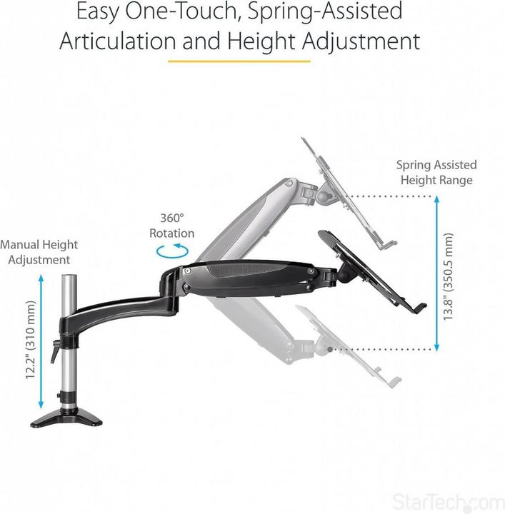 Actual product image StarTech .com monitor holder (Table, 34.02")