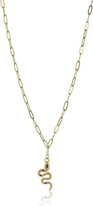 Marc Malone - Gold-plated women's necklace Lydia Blue Necklace MCN23022G