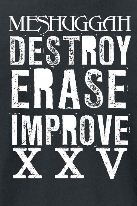 Produktbild Meshuggah Destroy, Erase, Improve XXV (S)