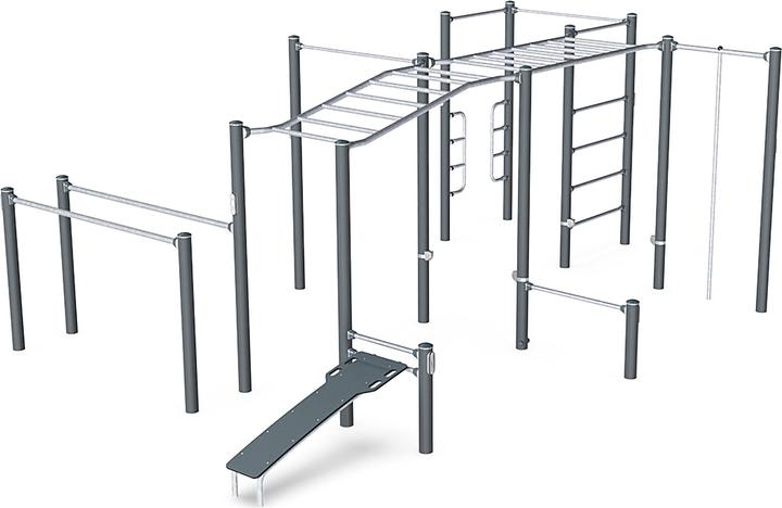 Kompan Station de fitness d'extérieur Pro 5