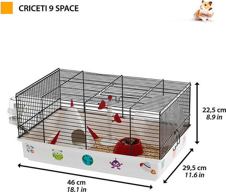 Actual product image Ferplast Criceti 9 Space - Cage