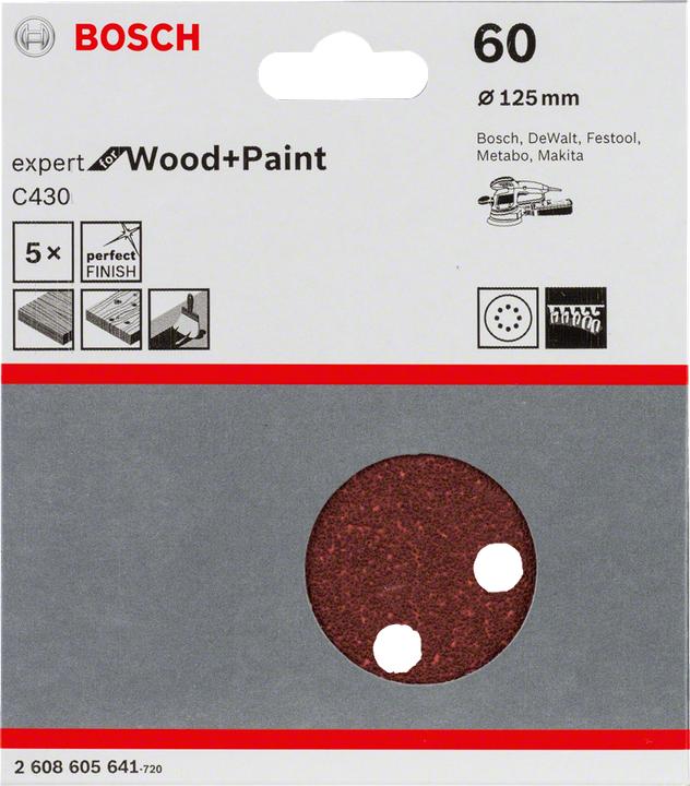 Actual product image Bosch Professional Zubehör Expert for Wood and Paint (60)