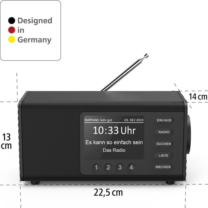 Actual product image Hama DR1000DE (DAB+)