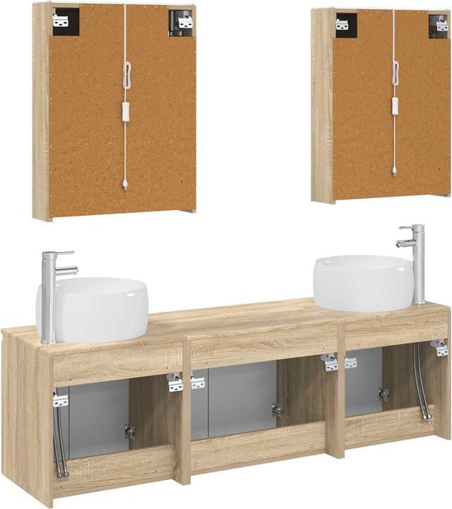 Produktbild vidaXL Badezimmerschrank-Set