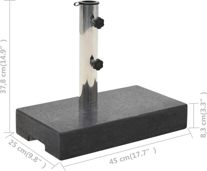 Immagine prodotto vidaXL Sonnenschirmständer