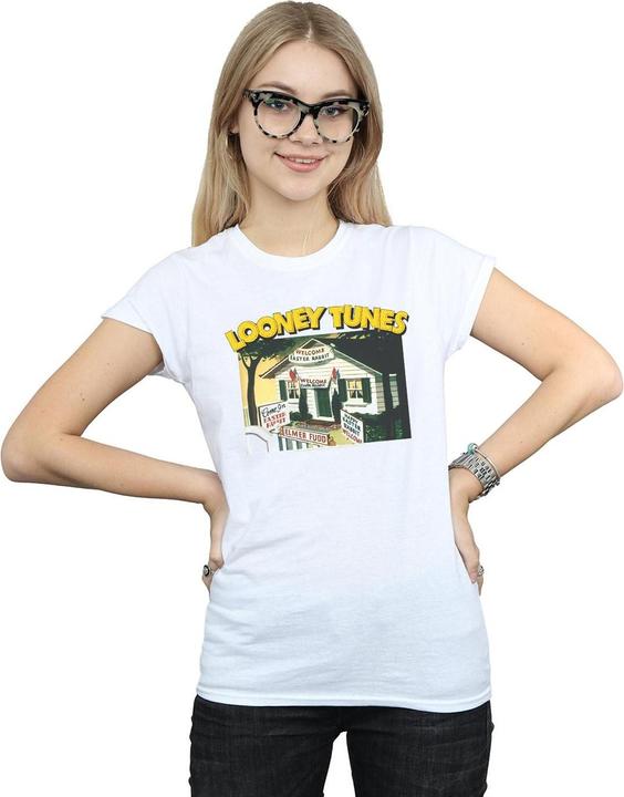 Produktbild Looney Tunes Elmer Fudd Welcome Easter Rabbit TShirt (XL)