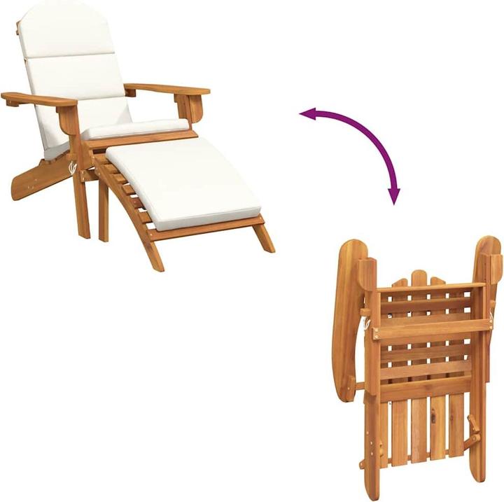 Actual product image vidaXL Gartenstuhl