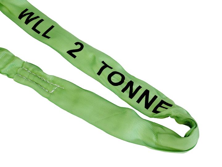 Orange-Line Polyester round sling 2 to 3 m