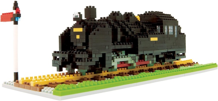 Nanoblock Steam Locomotive (Level 4)