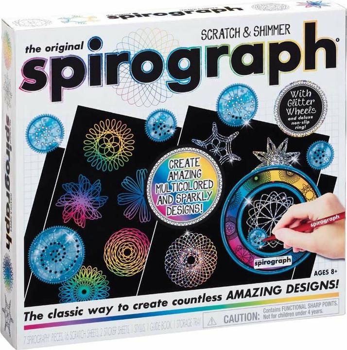 Image du produit Playmonster Spirograph Scratch & Shimmer