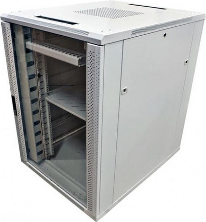 Allnet 19 Cabinet 42U W800 / D900mm *light grey* SNB series glass door