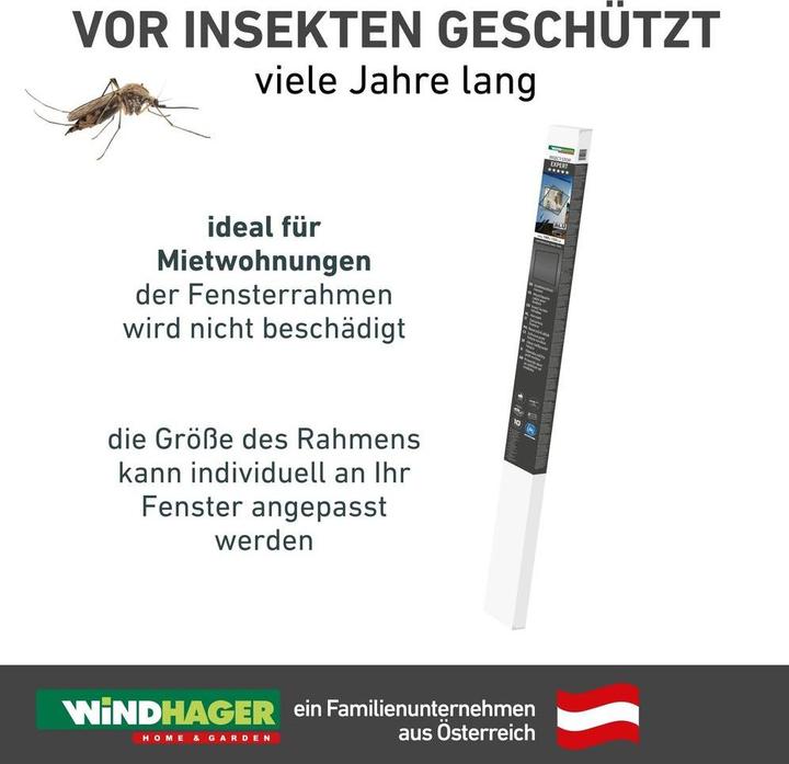 Produktbild Windhager Expert Rahmen IS Fenster 140x150 cm (140 x 150 cm)