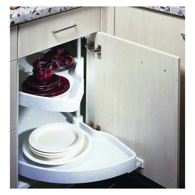 Ninka, Meubilair, Hoekkast draaibare legplankenset ECO voor hoekkasten 90° voor sc (1 Pcs.)