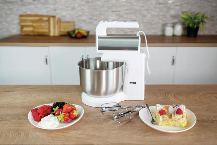Produktbild Unold Handmixer mit Rührschüssel Hannah weiss (500 W)