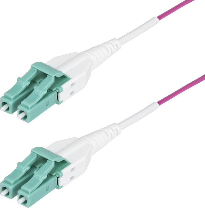 Produktbild StarTech 30M OM4 MULTIMODE FIBER CABLE UNIBOOT/OFNR RISER/100G (S/FTP, CAT6, 30 m)