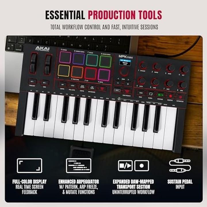 Actual product image Akai Professional MPK Mini MK4 (Keyboards)