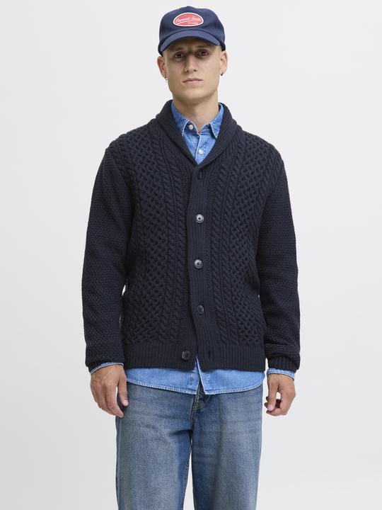 Produktbild Jack & Jones Einfarbig Strickjacke Strickjacke (L)