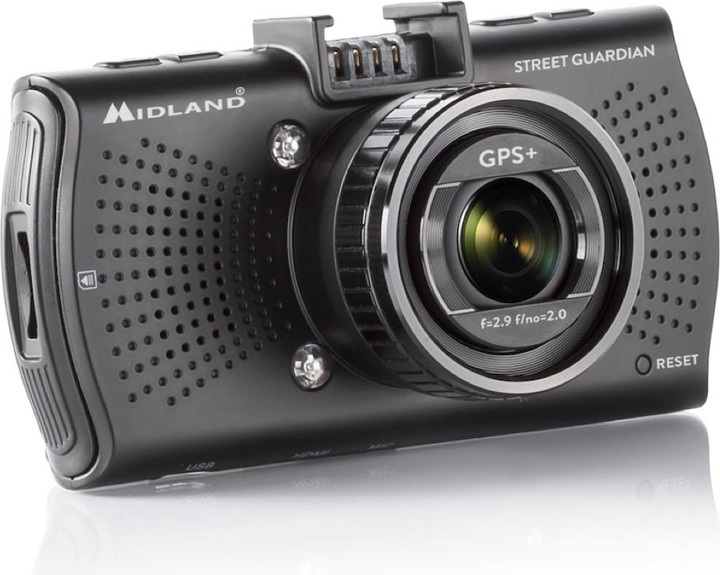 Immagine prodotto Midland Street Guardian GPS+ (Accelerometro, Ricevitore GPS, Accumulatore di carica elettrica, Full HD)