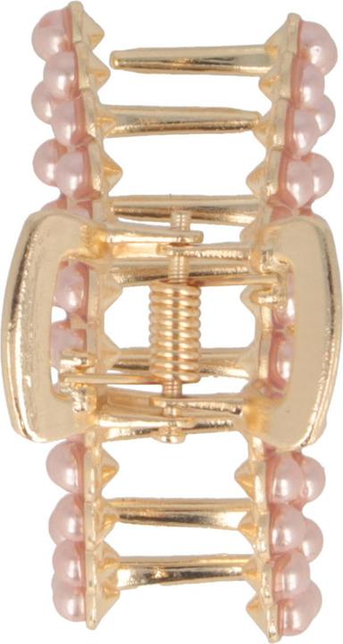 Image du produit Solida Pince à cheveux dorée avec perles artificielles