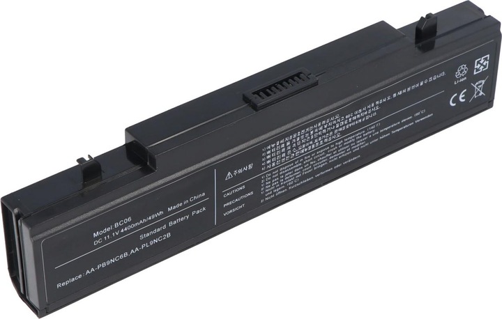 Immagine prodotto Samsung Batteria AA-PB9NC5B, AA-PB9NC6B, AA-PB9NC6W, AA-PB9NC6W/E, AA-PB9NS6B, AA-PL9NC2B, AA-PL9NC6W (6 Celle, 4400 mAh)