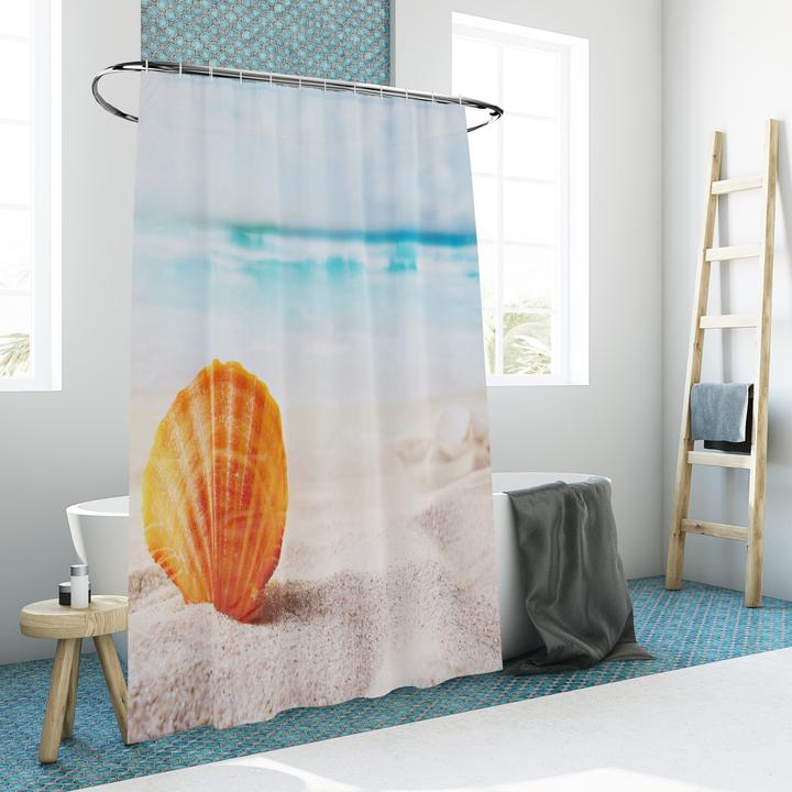 Actual product image Relaxdays Shower screen (180 x 0.1 x 200 cm)