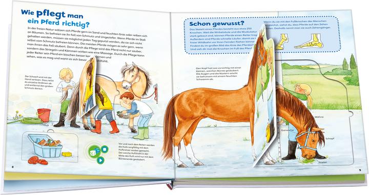 Produktbild Bookii WAS IST WAS Junior Komm mit zu den Pferden und Ponys! (Deutsch, Tatjana Marti, Silke Voigt, Christina Braun, Claudia Kaiser, Martin Lickleder, 2018)