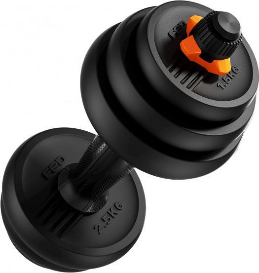 Actual product image FED Xiaomi 30 kg Dumbbell + Barbell + Kettlebell Kit V2