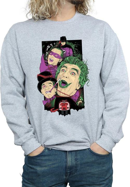 Produktbild Batman TV Serie Rogues Gallery Baumwoll Sweatshirt (S)