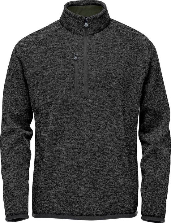 Actual product image Stormtech Mens Avalante Heather Quarter Zip Fleece Top (XL)