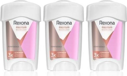 Actual product image Rexona Maximum Protection Confidence Antiperspirant Cream (Convenient Packaging) (Stick, 45 ml)