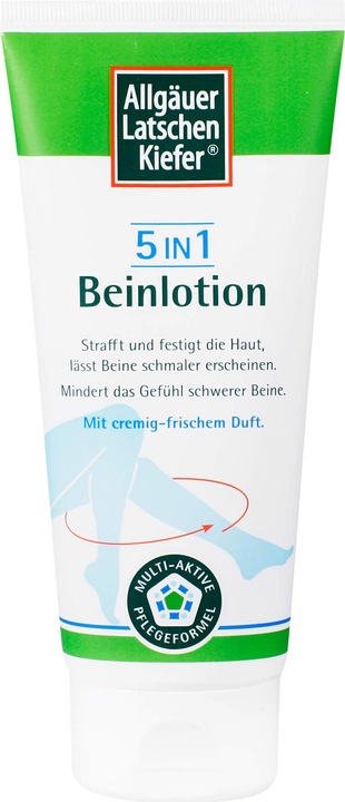 Actual product image Allgäuer Mountain pine 5 in 1 leg lotion, 200 ml cream (Body cream, 200 ml)
