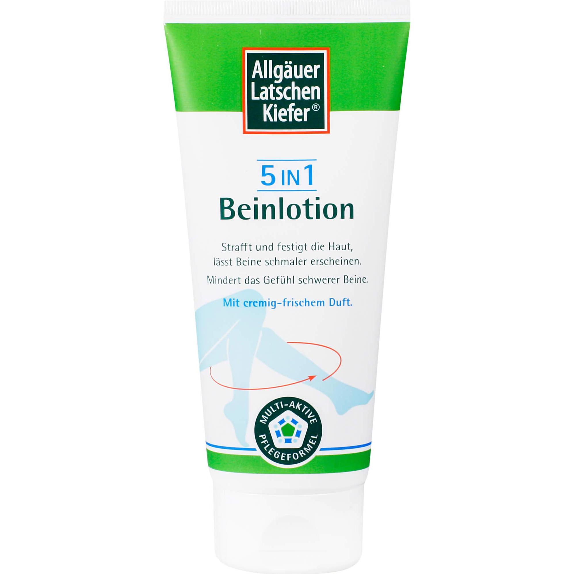 Allgäuer, Bodylotion, Latschenkiefer 5 in 1 Beinlotion, 200 ml Creme (Körpercreme, 200 ml)