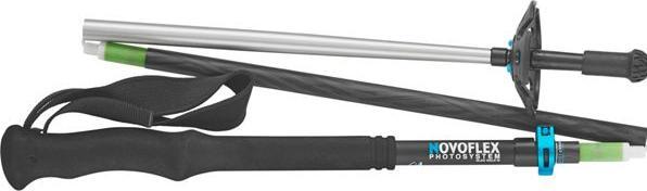 Actual product image Novoflex QuadroLeg Folding Walking Stick Version III Carbon (Carbon)