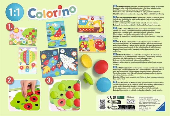 Actual product image Ravensburger My wooden colourino (Multilingual)
