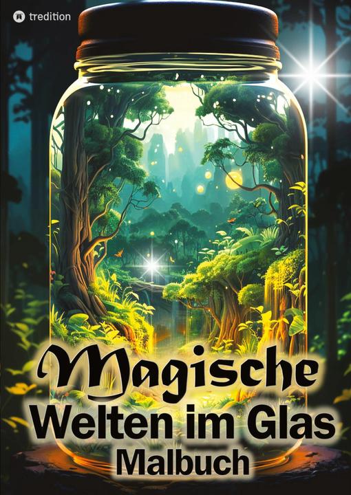 Produktbild Kidd:Magische Welten im Glas Malbuch -