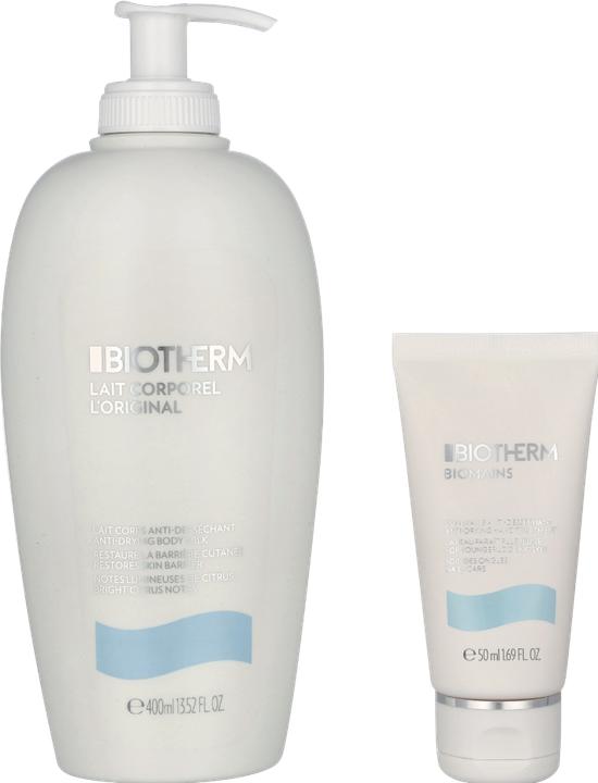 Image du produit Biotherm Lait Corporel L'Original Set lotion pour le corps 400ml + Handcreme 50ml (Set soin du corps)