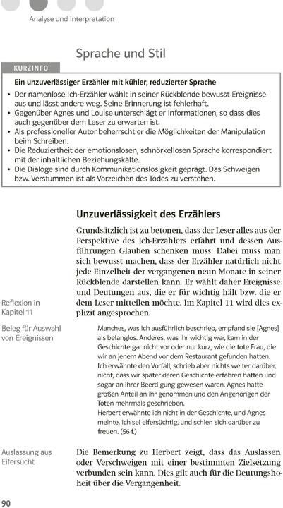 Produktbild Lektürehilfen Peter Stamm "Agnes" (Deutsch, Johannes Wahl, 2017)