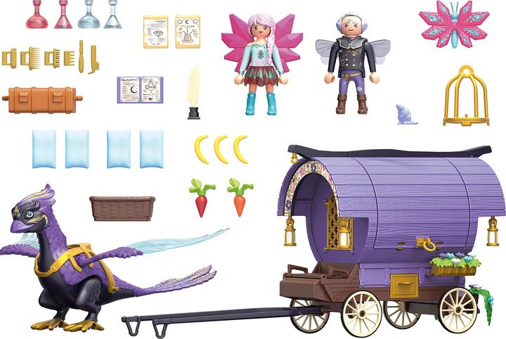 Immagine prodotto Playmobil Carrozza delle fate con fenice (71031, Playmobil Ayuma)