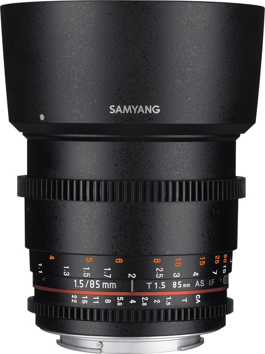 Produktbild Samyang 85mm T1.5 VDSLR II Canon M (Canon EF-M, Vollformat)