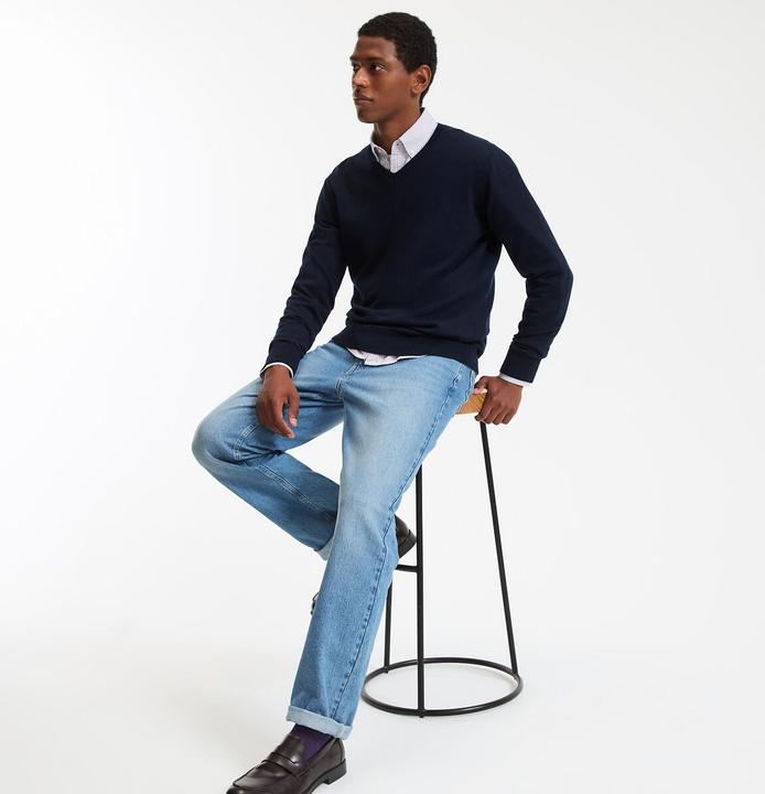 Produktbild La Redoute Collections Pullover mit V-Ausschnitt (XL)