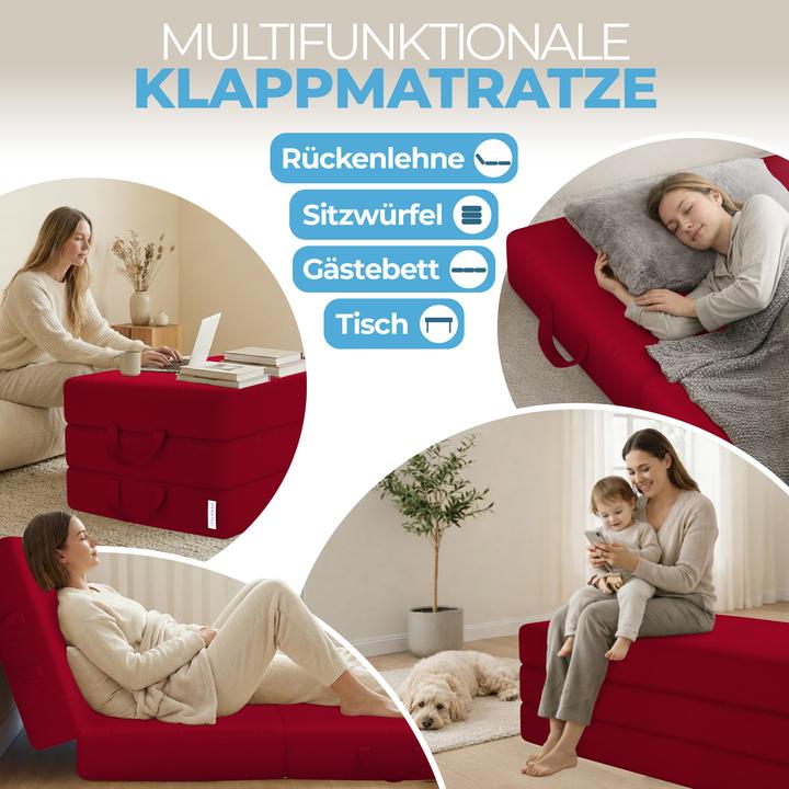 Actual product image Bestschlaf Folding mattress (Foam core, 120 x 195 cm)