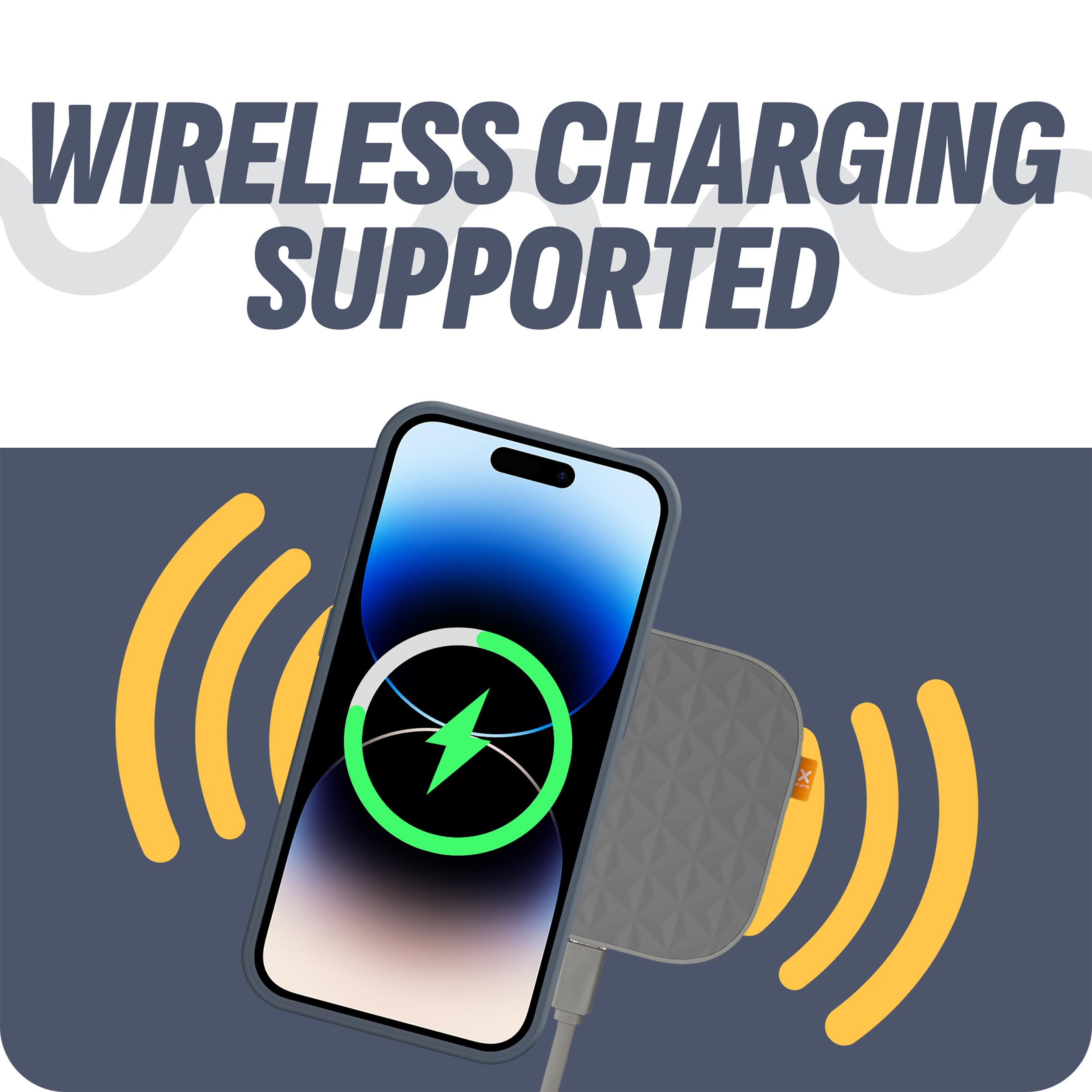 Thumbnail - Cazy Silikon Hülle Kompatibel mit iPhone 14 Pro - Soft TPU Schutz - (Apple iPhone 14 Pro), Smartphone Hülle, Blau