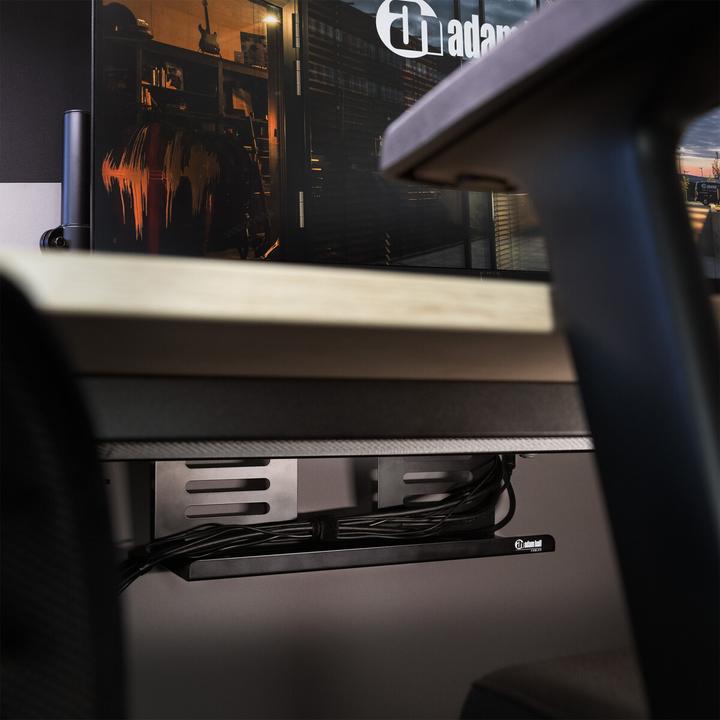Actual product image Adam Hall CABLE MANAGEMENT TRAY - Kabelkanal für die Untertischmontage (Duct)