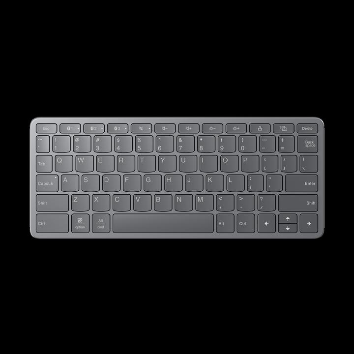Produktbild Lenovo Multi-Device Draadloos Toetsenbord QWERTY (ZG38C05820) (US, Kabelgebunden, Kabellos)