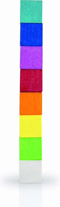 Image du produit Magnetoplan Aimant Cube (L x l x H) 20 x 20 x 20mm Bleu, Rose, Rouge, Orange, Jaune, Vert, Bleu-Vert (8x)