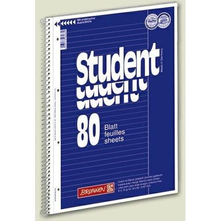 Brunnen, Heft + Block, Collegeblock A4 Lin.25 1067925 (A4, Liniert)