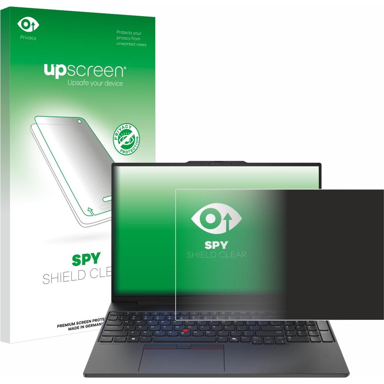 Thumbnail - upscreen Spy Shield Blickschutzfolie (40.64", 16 : 10), Notebook Schutzfolie