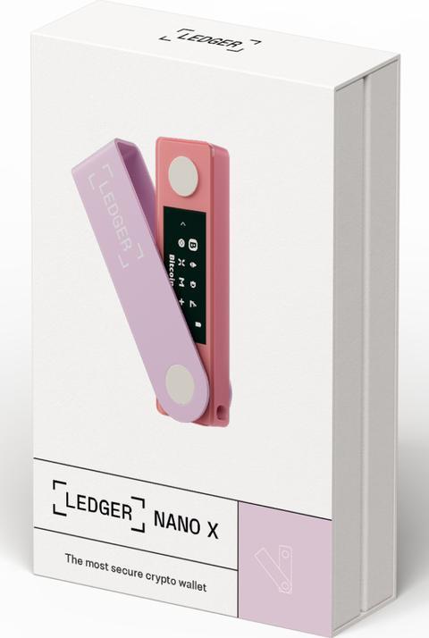 Actual product image Ledger Nano X - Pastel Pink (Bitcoin, Others, Ethereum Classic)