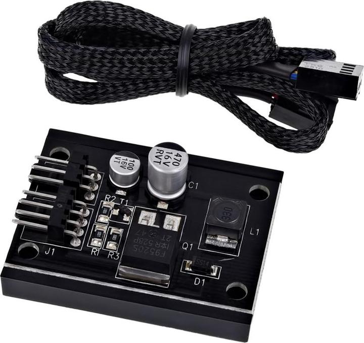 Produktbild Phobya 4Pin PWM auf 3Pin Transformer Single